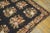 Black 1980s Black Floral European Vintage Needlepoint Carpet 7'10'' X 9'6'' Flatweave Wool Rug For Sale - Image 8 of 9