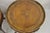 Mid 20th Century Vintage Baker English Queen Anne Style Burl Walnut Round Lamp End Tables - Pair For Sale - Image 5 of 12