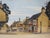 1960s Framed English Village “Crime at Blossoms” Watercolor signed by L.E.R. For Sale - Image 4 of 7