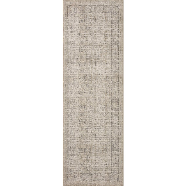 Amber Lewis x Loloi Alie Taupe / Dove 2'-7" x 10'-0" Runner Rug For Sale