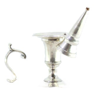 Plain Silver Paddle with Applications For Sale