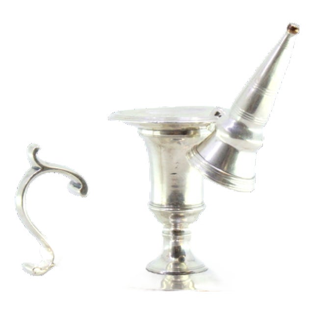 Plain Silver Paddle with Applications For Sale