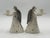 Emilia Castillo Emilia Castillo Angelical Silver & Porcelain Candleholders, Mexico, 1996 For Sale - Image 4 of 18