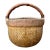 Vintage 19th Century Chinese Rice Basket For Sale