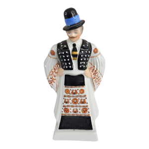 1950s Herend Wedding Groom Figurine – Hand Painted, Collectible Porcelain From Hungary