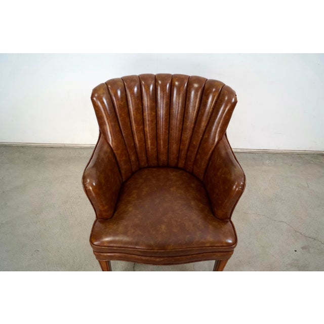 Brown 1960’s Mid-Century Modern Club Arm Chair For Sale - Image 8 of 12