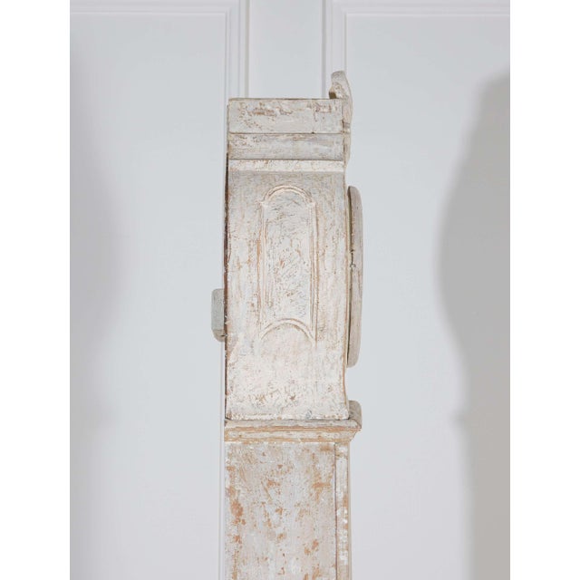 Gustavian (Swedish) Rare 1820s Swedish Mora Clock with Original Paint and Mechanism For Sale - Image 3 of 16
