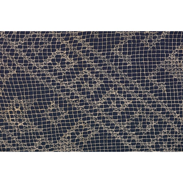 Framed Large Pre-Columbian Gauze Textile Panel Chancay Culture For Sale - Image 9 of 11