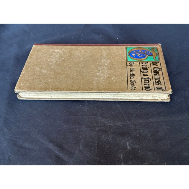 1910s Decorative Art Nouveau Friendship Book For Sale - Image 5 of 14
