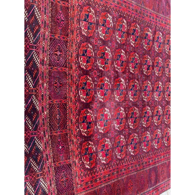 Antique Large Boukhara Rug, 1920s For Sale - Image 17 of 18