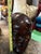 1970s Hand Carved Wooden Figurative Sculpture For Sale - Image 5 of 8