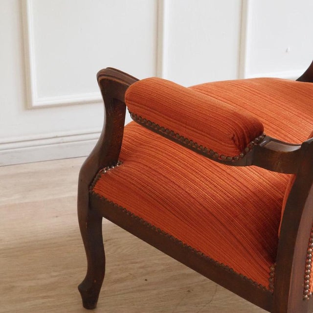 Antique French Salon Chair, 1890s For Sale - Image 10 of 13