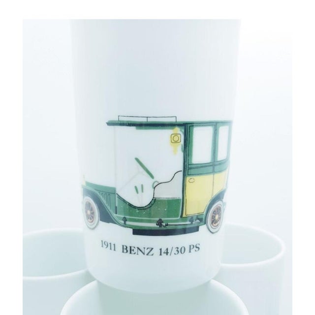 Porcelain Oldsmobile Drinks Set, 1970s, Set of 13 For Sale - Image 6 of 15