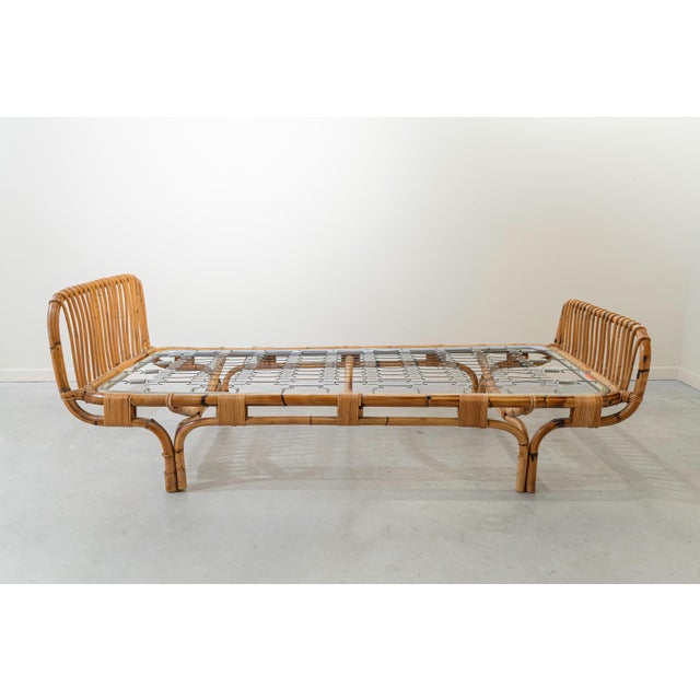 Italian Bamboo Bed or Daybed, 1960s For Sale - Image 10 of 10