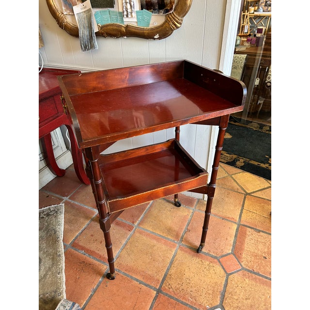 Early 20th Century. Ferguson Brothers Furniture English Regency Tiered Ferguson Brothers Furniture English Regency Tiered...