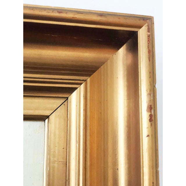 Vintage Original Cottage Oil Painting: Framed Countryside Wall Art For Sale - Image 4 of 11