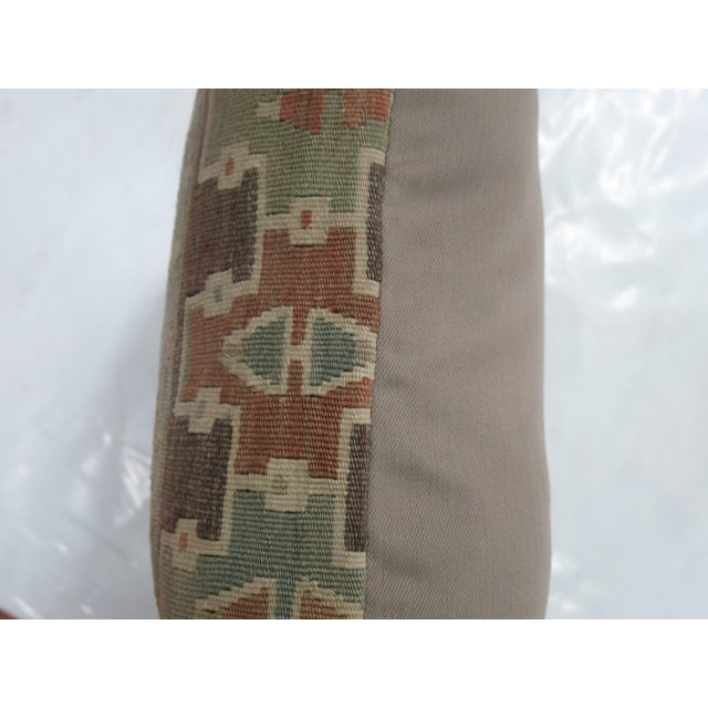 Beautiful Turkish Kilim Pillow For Sale - Image 4 of 5