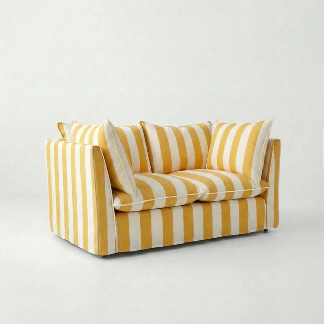 A joyous beautiful sofa made by hand in the USA using natural materials with a large dollop of comfort. 'Tradition with a...