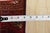 Turkmen Rug 3'4'' X 4'9'' Red Wool Vintage Tribal Hand-Knotted Oriental Carpet For Sale - Image 10 of 12