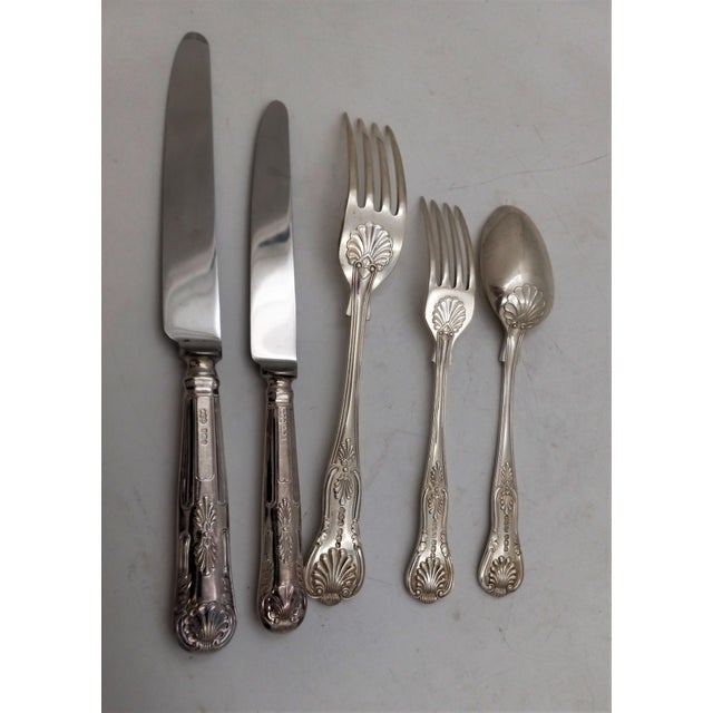 Mid 20th Century Sterling Silver Kings Flatware Set 60Pieces Chairish