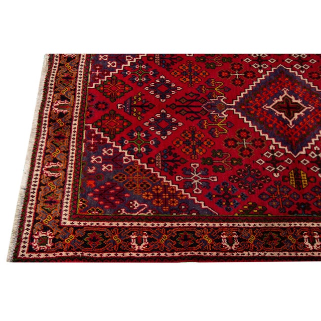 Vintage Persian Joshegan Rug, 4'3" X 7' For Sale In New York - Image 6 of 11