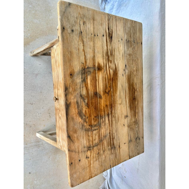 Late 19th Century Spanish Baroque Pine Side Table For Sale - Image 10 of 12