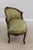 Vintage French Louis XV Style Small Chaise Lounge For Sale - Image 16 of 17