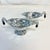 1950s 1950s Vintage Art Deco Hollywood Regency Chrome & Bakelite Creamer and Sugar - 2 Piece Set For Sale - Image 5 of 9