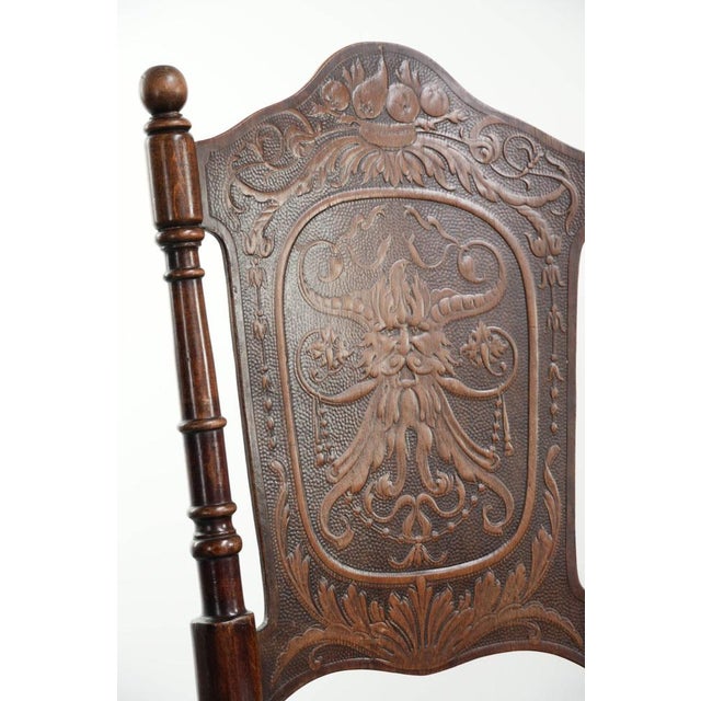 Antique Late 18th Century Art Nouveau Style Bentwood Bistro Chairs, Set of 4 For Sale - Image 10 of 14