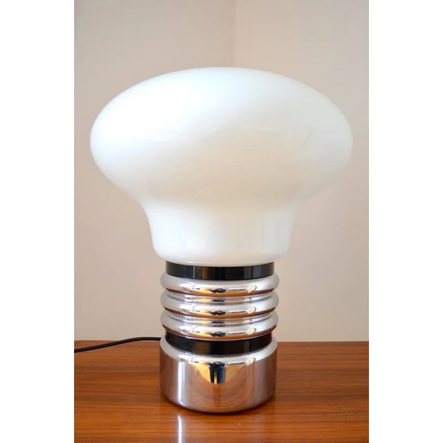 Silver Light Bulb Table Lamp by Enrico Tronconi for Tronconi, 1970s For Sale - Image 8 of 8
