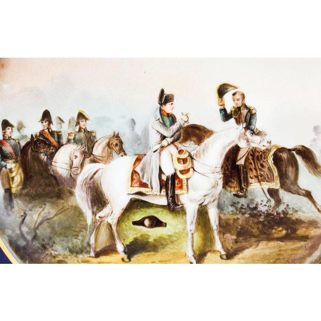 Napoleon Sevres Porcelain Cabinet Plates, Set of 2 For Sale - Image 11 of 17
