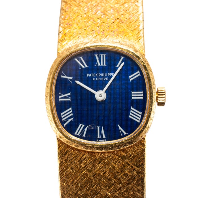 Brand: Patek Philippe Gender: Ladies Metal Type: 18K Yellow Gold Diameter: 19.00 mm Weight: 73.10 grams PATEK PHILIPPE...