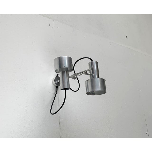 Mid-Century FA2 Minimalist Double Ceiling Lamps by Peter Nelson for Architectural Lighting Company, England, 1960s, Set of 2 For Sale - Image 11 of 18