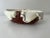 Antique White Mid Century Ceramic Faux “napkin” Bowl For Sale - Image 8 of 8