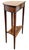 Small Antique Rosewood Demi Lune Side Table, 1890 For Sale - Image 9 of 17
