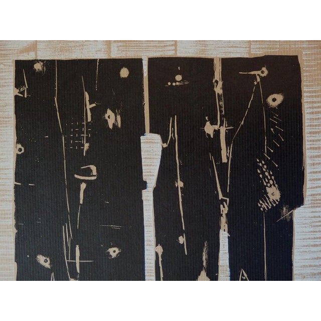 Pietro Consagra, Composition abstraite, Etching For Sale - Image 4 of 5