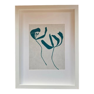 Contemporary Original Print “The Dance”, Framed For Sale