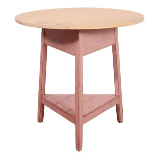 Painted Cricket Table, 19th Century For Sale