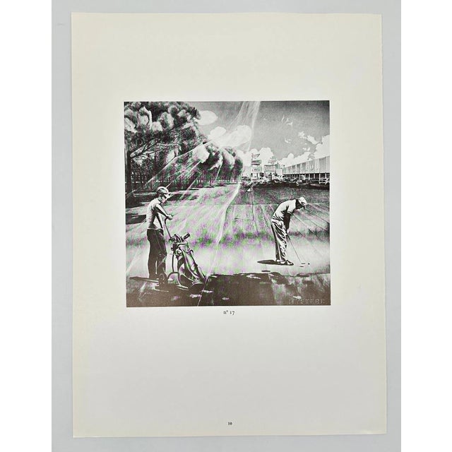 Contemporary Jacques Monory "Monet Est Mort" Double-Sided Lithograph – Derrière Le Miroir No. 227 (1979) For Sale - Image 3 of 3