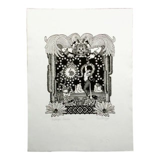 Contemporary Paul Briggs" Midnight Dancers" Signed Numbered Etching For Sale