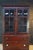 Mid Century Mahogany Stepback China Display Cabinet Hutch Bookcase 68" For Sale - Image 6 of 18