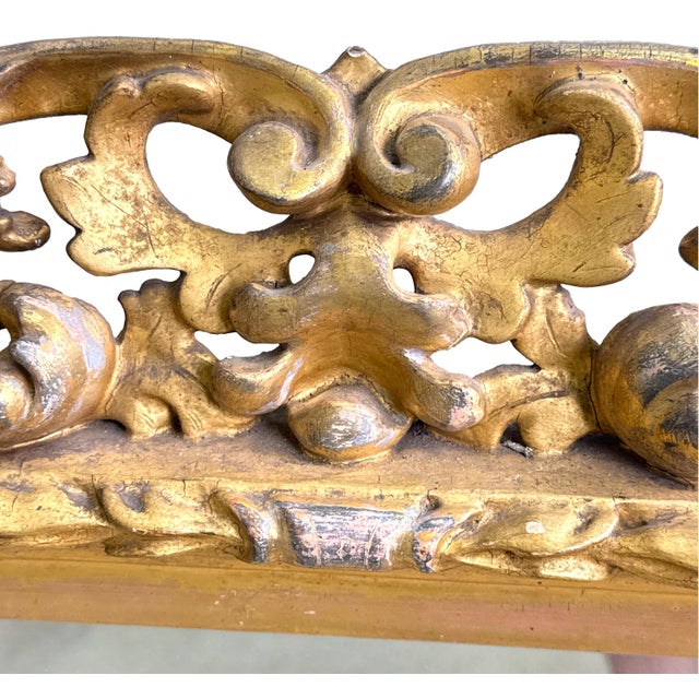 A Delightful Early 19th Century Italian Rectangular Gilt Wood Wall Mirror, In The Florentine Taste, Having Superbly Carved...