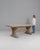 Mid 20th Century 20th Century French Oak Trestle Dining Table For Sale - Image 5 of 18