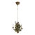 Vintage Italian Tole Floral Bouquet Chandelier For Sale
