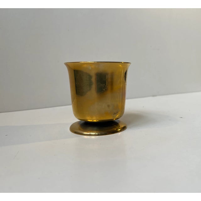 Art Deco Vase in Bronze from Nordisk Malm, 1940s For Sale - Image 4 of 8