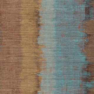 Harlequin Lustre Wallpaper in Apatite/Hessonite For Sale