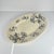 Large Oval Grey-Black Earthenware Platter with Damascus Pattern from Sarreguemines, Late 19th Century For Sale - Image 11 of 11