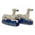 Vintage Staffordshire Style Dalmatian Dog Ceramic Bookends on Cobalt Blue Bases – A Pair For Sale