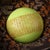 Vintage Glow-in-the-Dark Green Sphere With Gilded Inscriptions in Lacquered Box For Sale In Los Angeles - Image 6 of 7