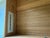 1960s Vintage Romweber Viking Oak Media Console With Rare Brass Horseshoe Inlays For Sale - Image 5 of 9